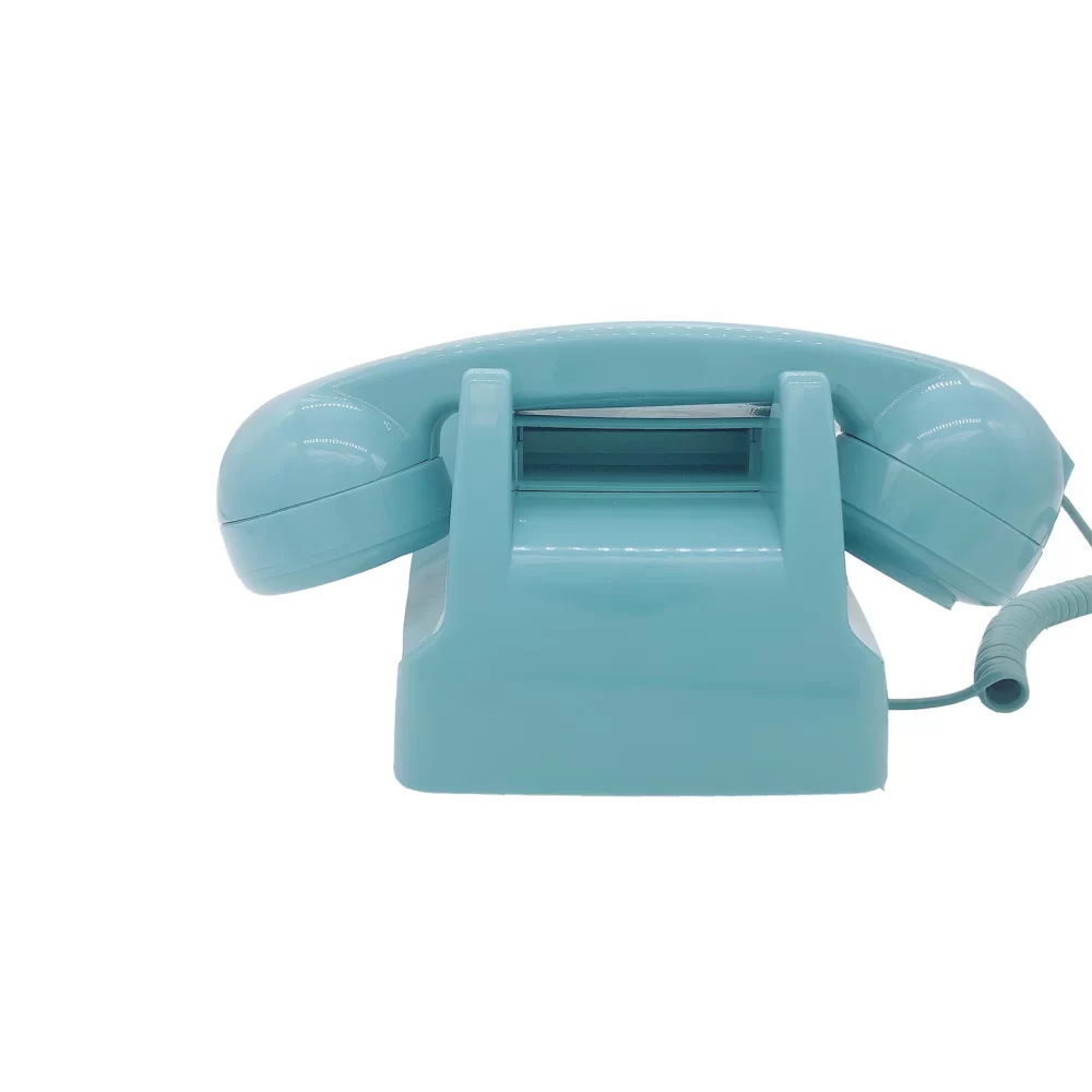 Blue Retro Telephone Corded Pretty Antique Telephone Old Fashion Landline Phones of 1960s Best European Style Telephone Gift 6